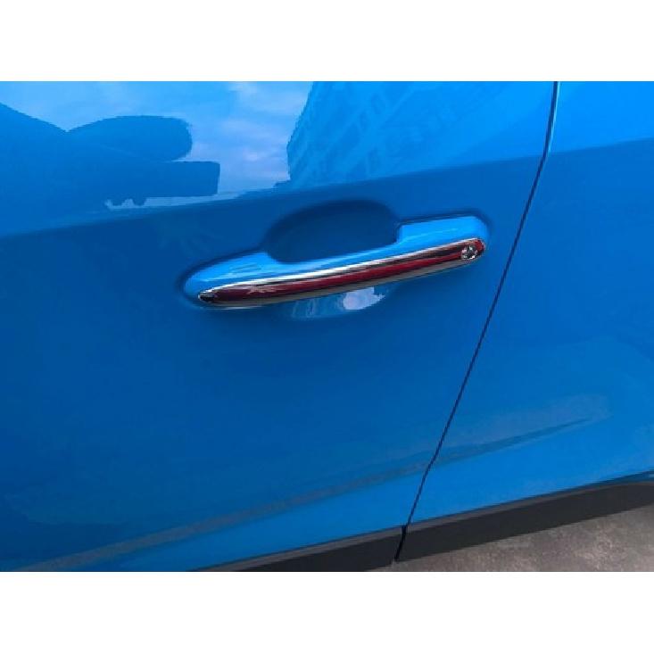 Exterior Chrome Door Handles Stripe Cover Trim for - Toyota RAV4 4PCS