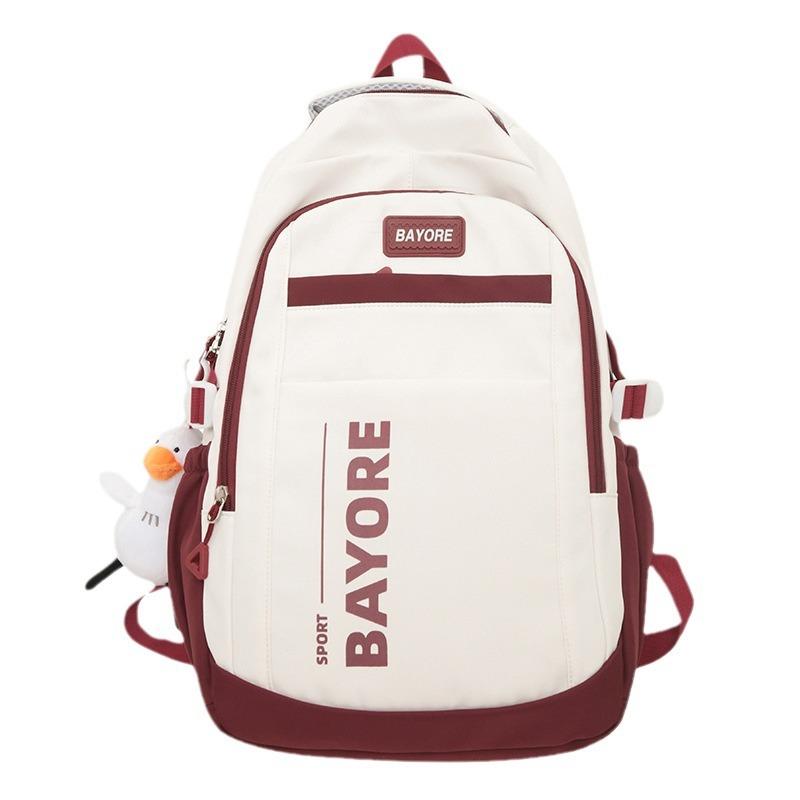 Children Elementary School Girl Junior High School High School College Student Letter Backpack