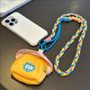 Dopamine color scheme mobile phone case lanyard adjustable messenger portable pendant storage bag multi-functional anti-lost lanyard female