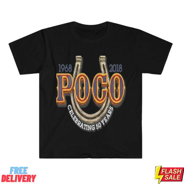 Unisex Soft Cotton T-Shirt Band Poco. 50 Years deal Hot , ,fast ship deal Ho Unisex T-Shirt S