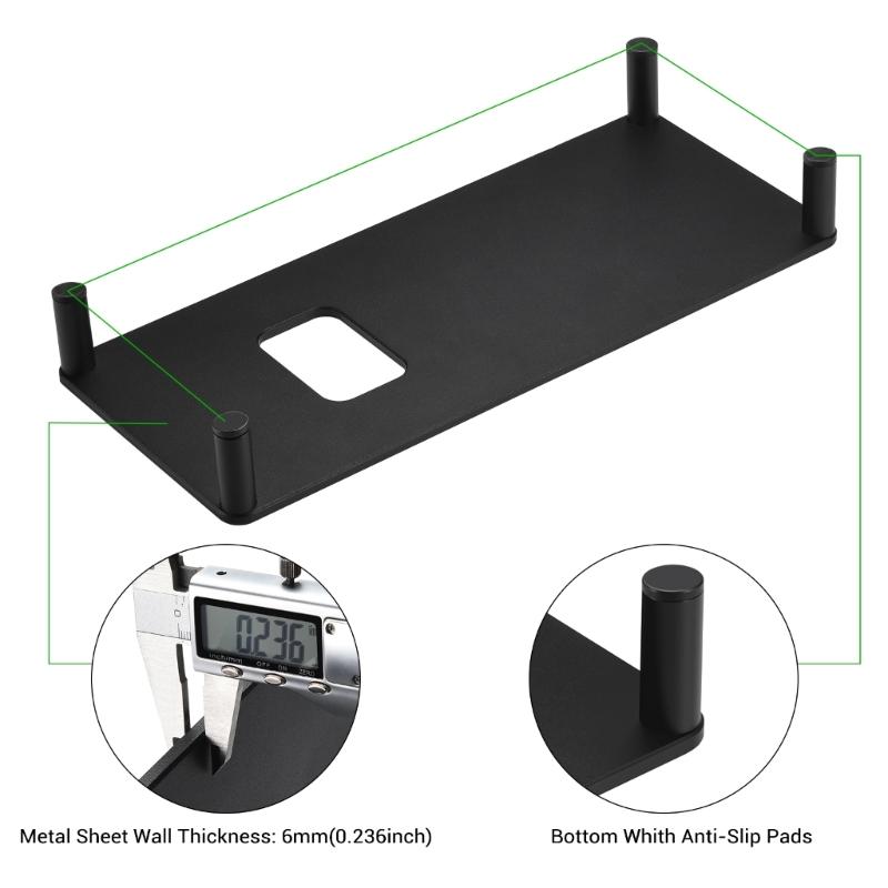 Premium Carbon Steel Speaker Stand For Sub 4 3 2 Subwoofer Raises Low Profile Design And Easy Installation Secure Holder