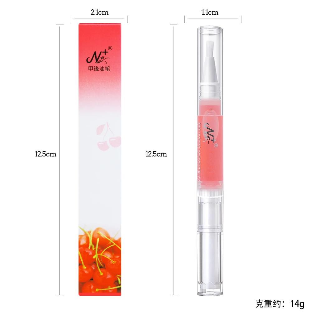 Nail Cuticle Oil Pen Fruit Flavor Cuticle Revitalizer Treatment Manicure Soften Pen Nail Care Kit Manicure Art Nourishment Oil