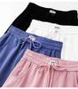 Women's Pink Wide-Leg Summer Sport Shorts, Loose Fit, Mid-Length, Casual Five-Point Pants, 2025 Hot Style