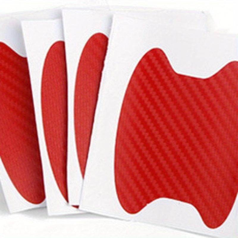 4Pcs/Set Car Door Sticker Carbon Fiber Scratches Resistant Cover Auto Handle Protection Film Exterior Styling Accessories