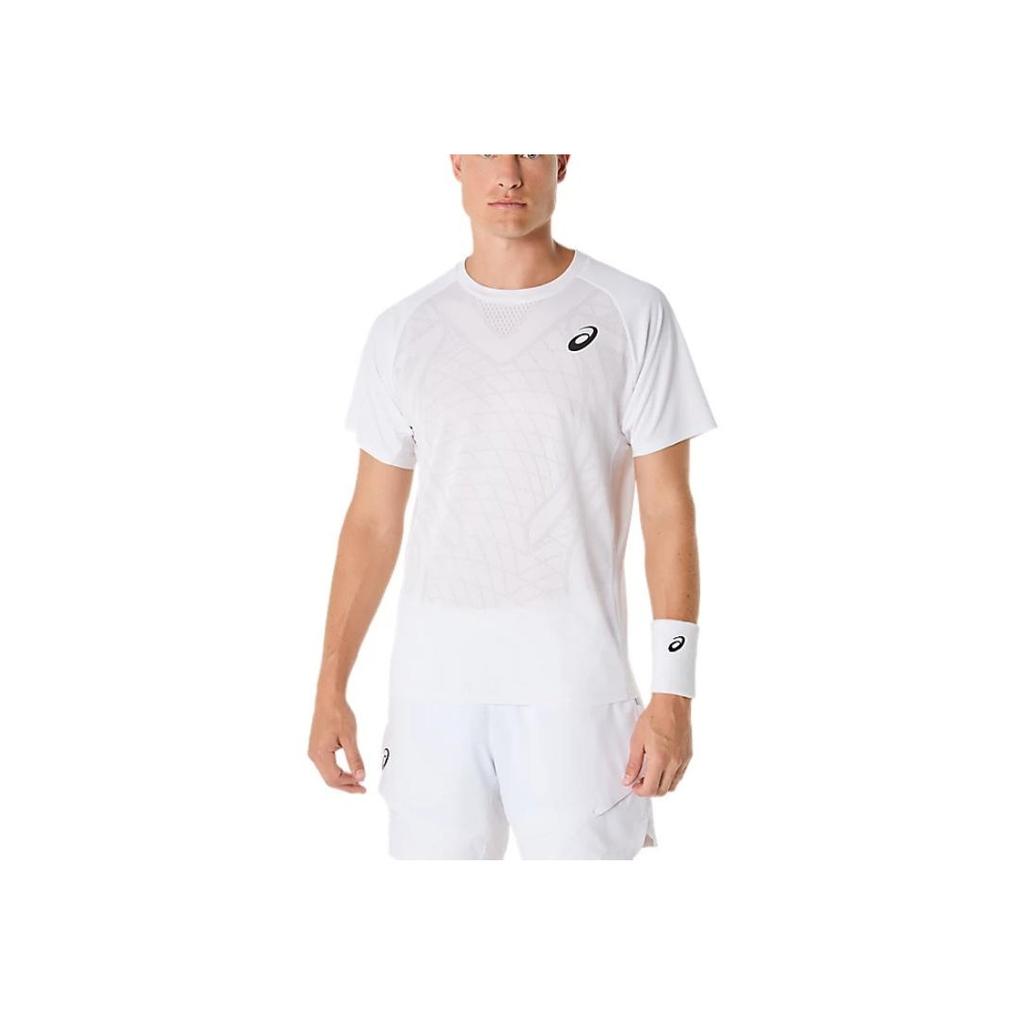 New Asics MATCH ACTIBREEZE T Shirt Men's White 2041A320-100