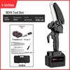 High-Power Rechargeable Handheld Electric Chainsaw for Tree Pruning and Logging