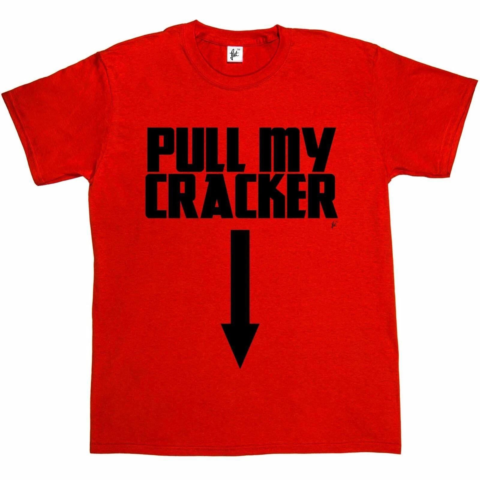 Pull My Cracker Funny Xmas Christmas Mens T-Shirt XS