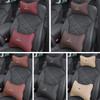 For Alfa Romeo Leather Car Seat Headrest For Alfa Romeo 4C 159 166 Spider Giulia 147 GT Memory Foam Comfort Pillow High-quality 