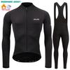 RAUDAX 2024 Man's Winter Cycling Clothing Long Sleeves Thermal Fleece Cycling Jersey Set Outdoor Keep Warm Road Bike Sportswear