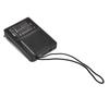 FM AM Radio Portable Pocket Manual Tuning Radio with External Headphones Plug for Indoor Outdoor
