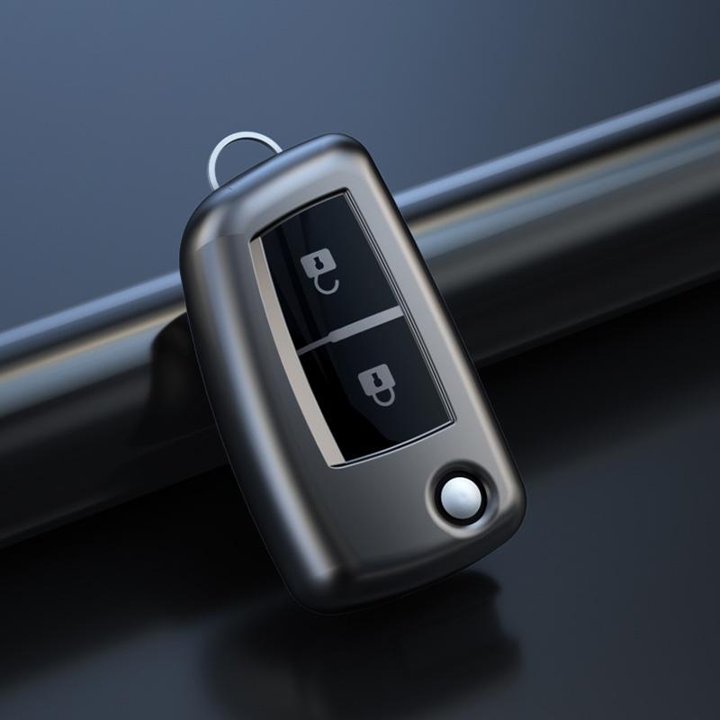 Soft TPU Car Key Case Cover for Nissan Qashqai J11 Pulsar C13 Juke F15 X-Trail T32 Micra L662 Keychain