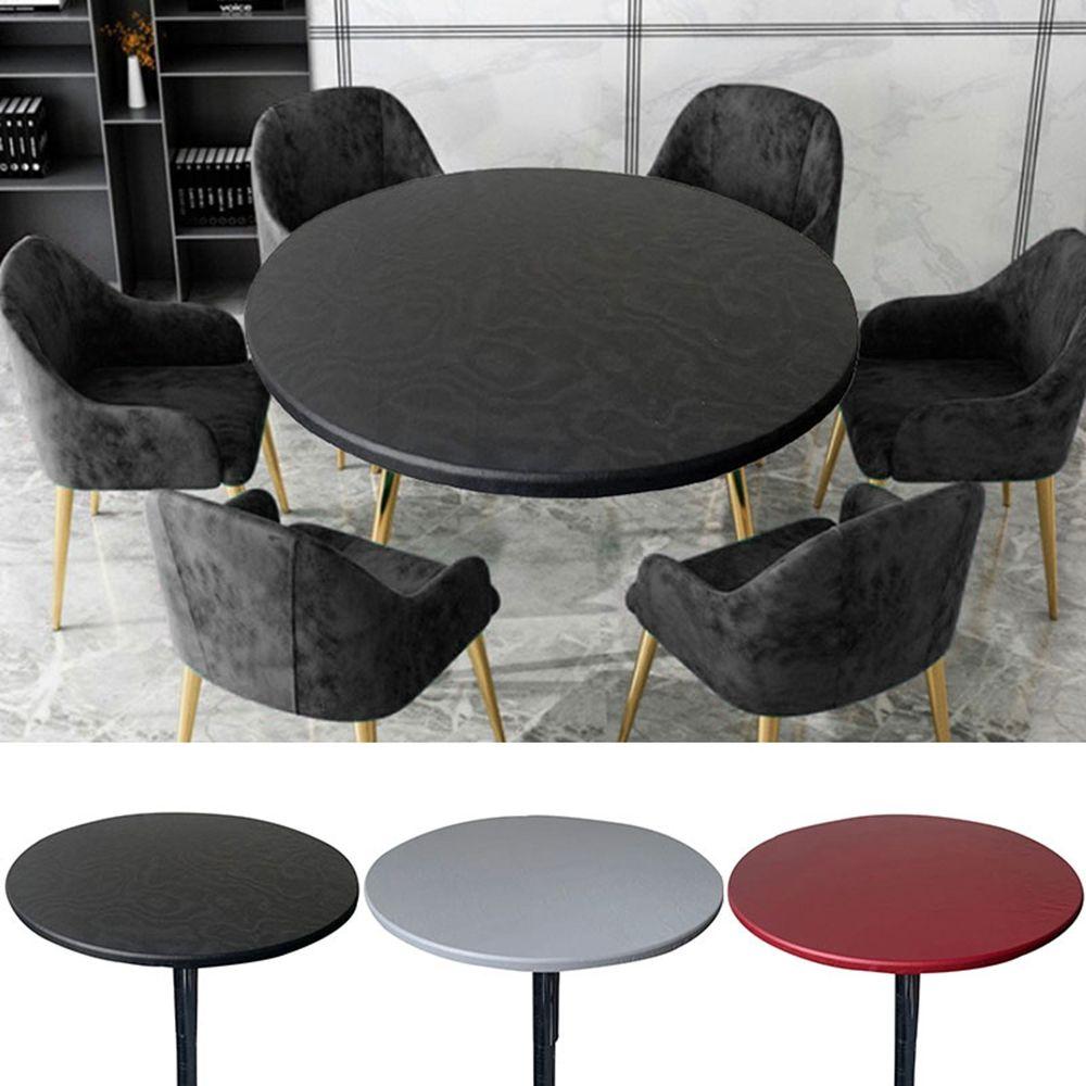 

Wedding Decoration Home Decor Waterproof Case Table Cover Dining Table Accessories Tablecloth 60cm сірий
