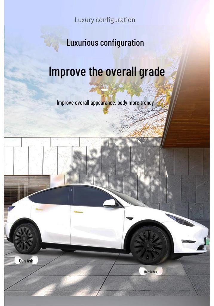 19-Inch Cyclone Wheel Hub Cap for Tesla Model Y