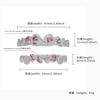 Bling Red CZ 8 Tooth Irregular Grillz Brass Micro Zircon Iced Out Hip Hop Teeth Caps Halloween Cosplay Tooth Decor