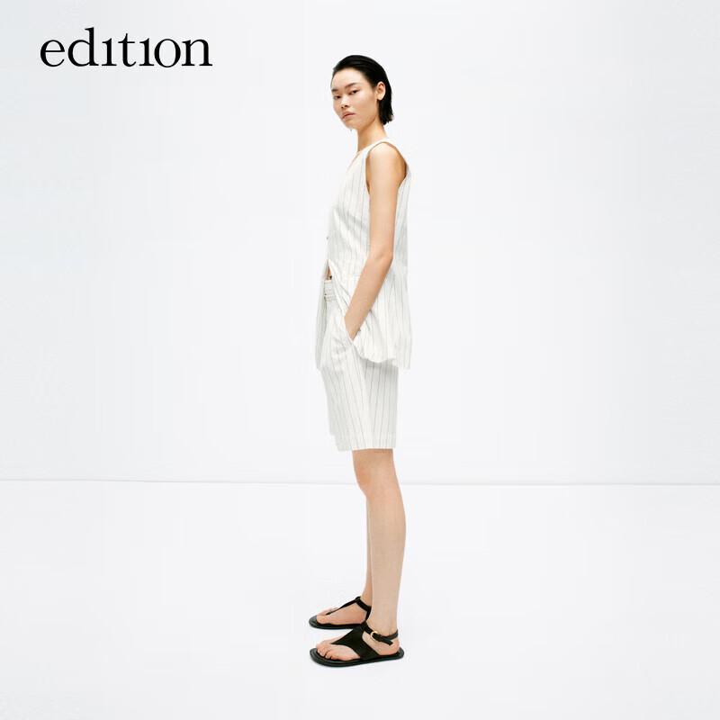 Women s Striped Cotton Suit Shorts S