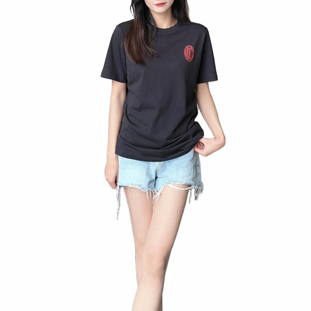 Puma Rad/Cal Dk Acm Ess Logo Print Crew Neck Short Sleeve T-Shirt Men T-Shirts Black 777669-04
