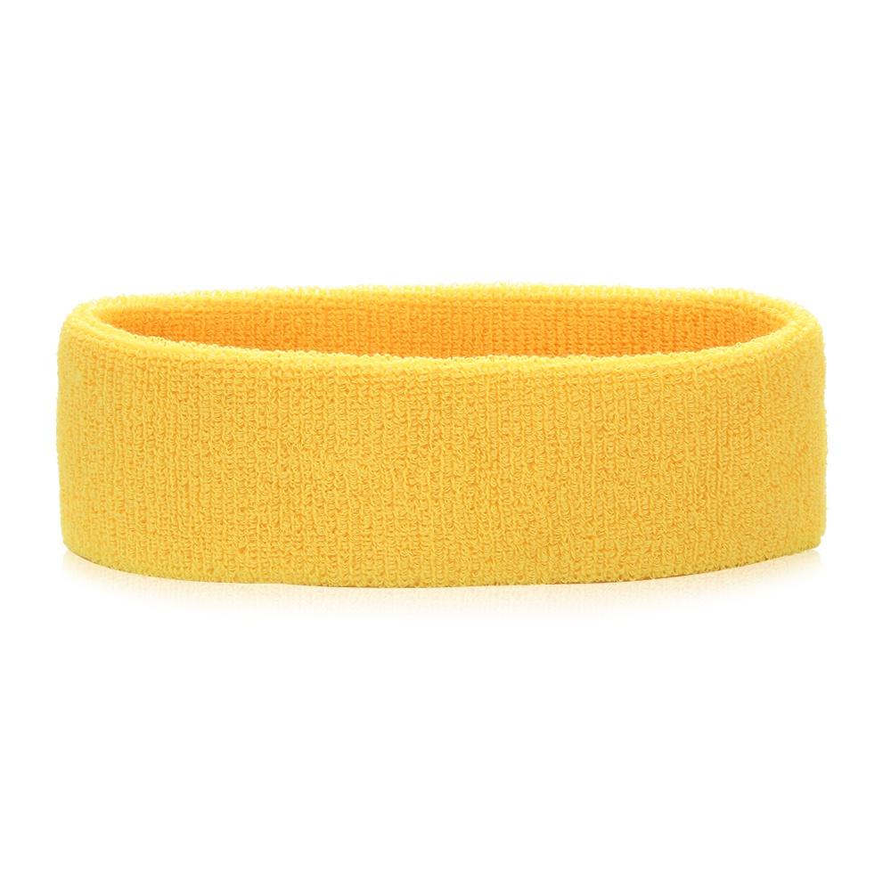 New Terry Cloth Tennis Basketball for Yoga Gym Workout Sports Headbands Athletic Sweat Bands Elastic Hair Bands Cotton Sweatband