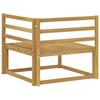 Outdoor Corner Sofa White 83 x 83 x 73 cm