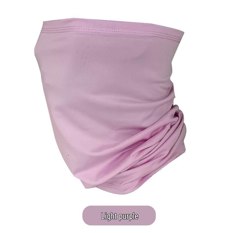 Bicycle Sunscreen Milk Silk Headscarf: Multi-Function Outdoors Face & Neck Cover for Cycling and Fishing