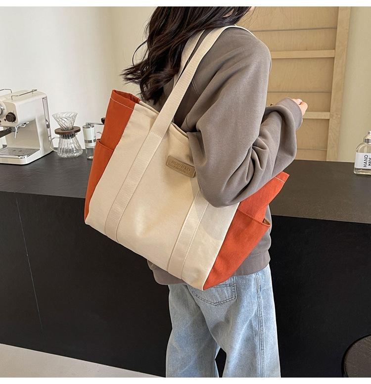 Выходная легкая сумка женская сумка большой емкости сумка-тоут модная повседневная — фото 8