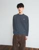LORES Textured Striped L/S Tee - Navy