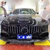Mercedes AMG GT50/GT53 Carbon Fiber Front Lip Spoiler Chin Bumper Diffuser