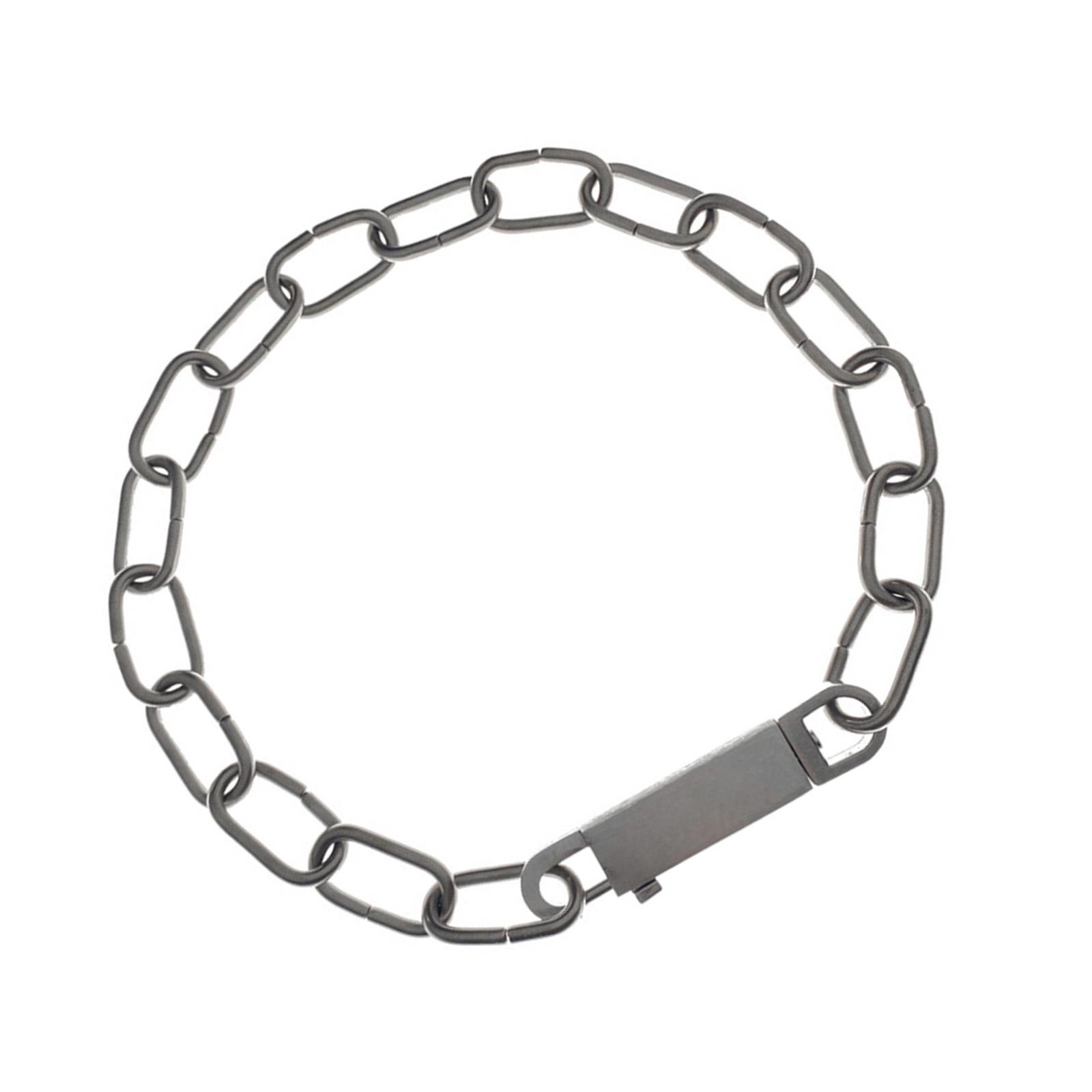 

Повседневное колье, преувеличенное цепное колье, удобное украшение на шею, текстура из титановой стали, подходит для любого случая T1