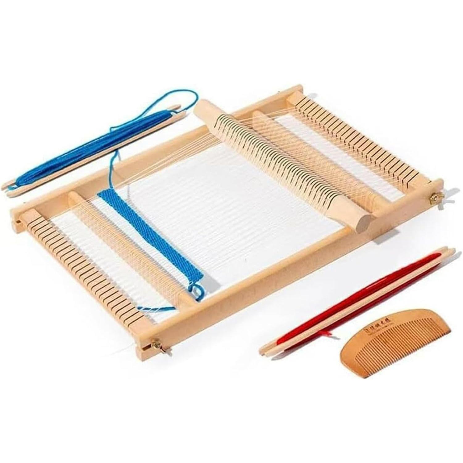 Loom Knitting, Weaving Kit, Wooden Tapestry Looms, DIY Hand Knitting Weaving Machine T001
