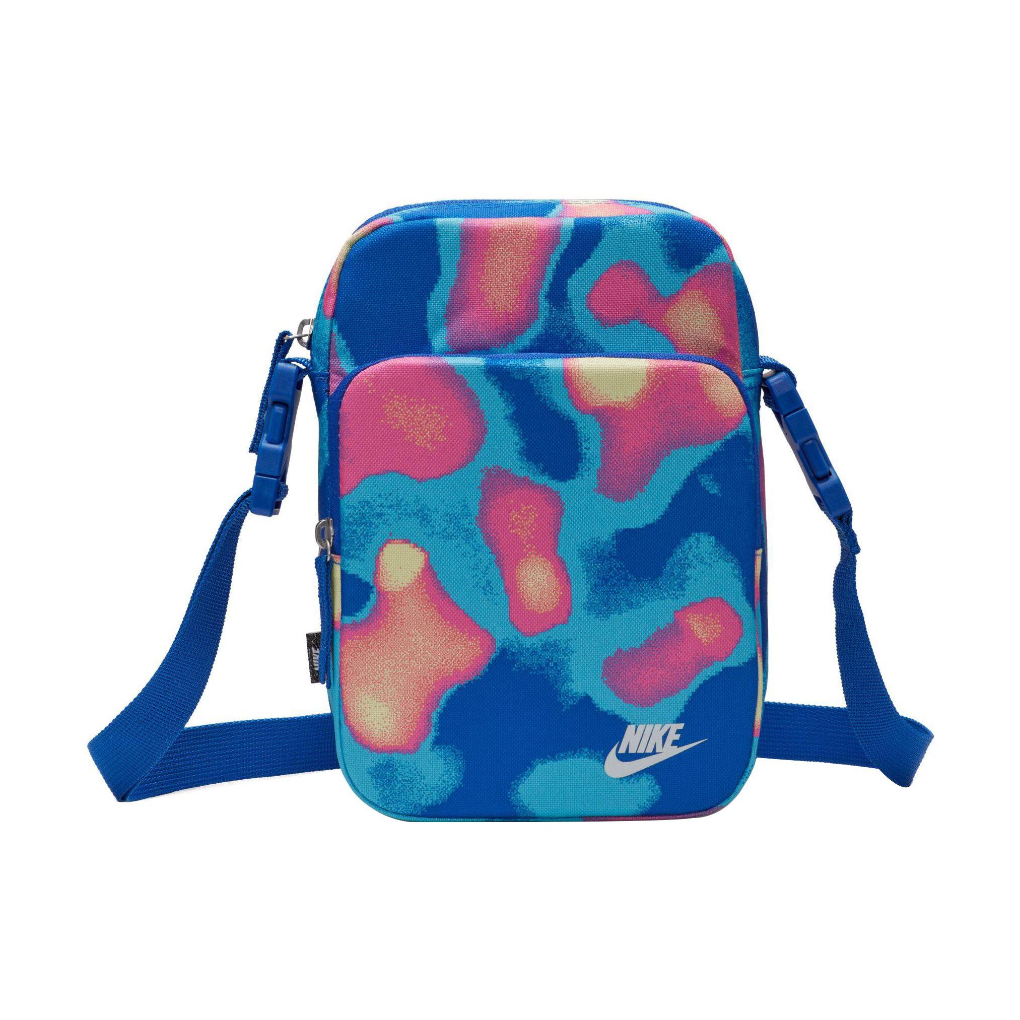 

Nike Heritage Letter Print Color Block Zipper Shoulder Bag Unisex Shoulder Bag DR6251-405 Royal Blue/Royal Blue/White
