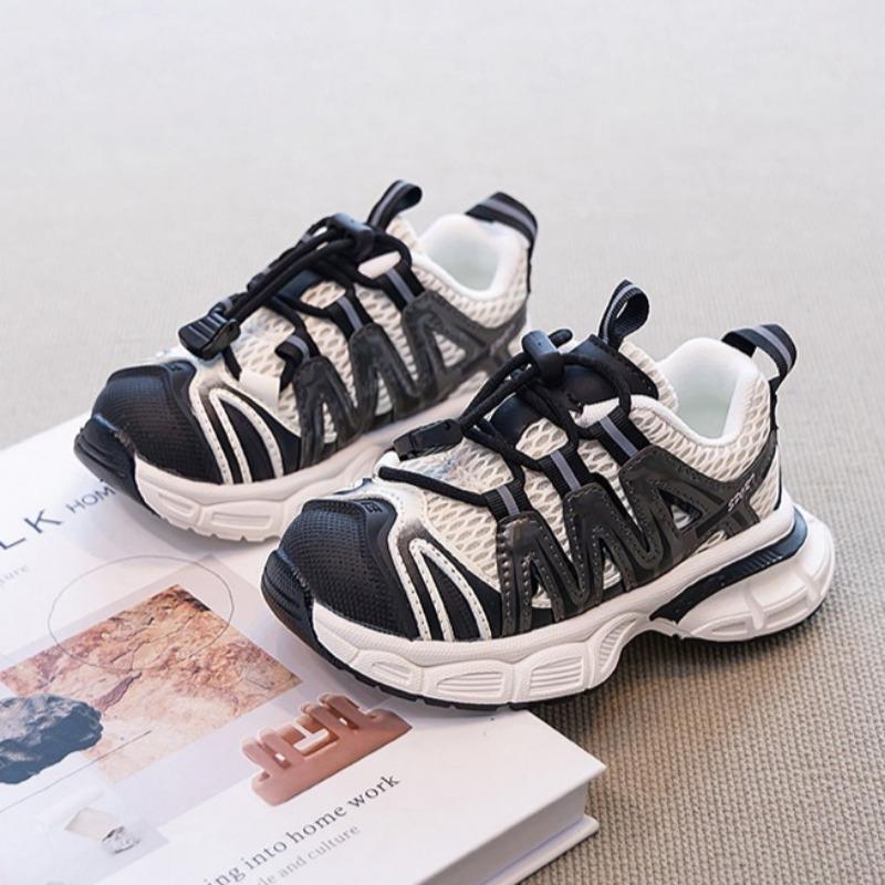 Girls Lightweight Running Shoes Spring Autumn Kids Soft‑Sole Sneakers Fashion Dad Shoes for Big Girls