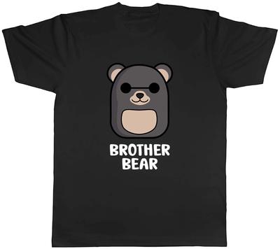 Bear Family Brother Mens Unisex T-Shirt Tee Gift