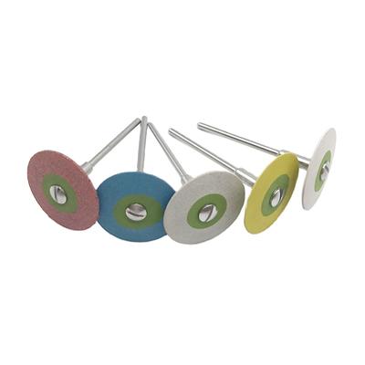 Dentallabor 26 mm HP Gummi-Diamantpolierer zum Entfernen von Finish-Zirkonoxid für Porzellan-Zirkonoxid-Restaurationen
