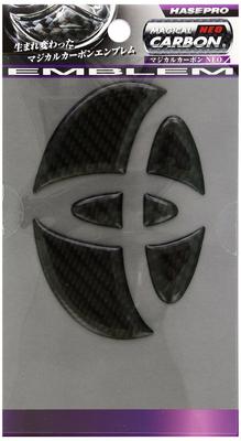 HASEPRO Magical Carbon NEO [Rear Emblem] (Black) Toyota 4 Aqua NHP10 Series NET-4