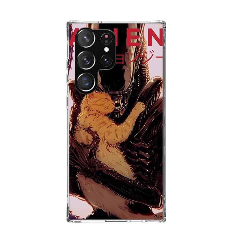 Cool A-Alien X-Xenomorph Phone Case For Samsung Galaxy S26 S25 Edge S24 S23 FE S22 Ultra S21 Plus S20 + Fundas Cover Coque Galax