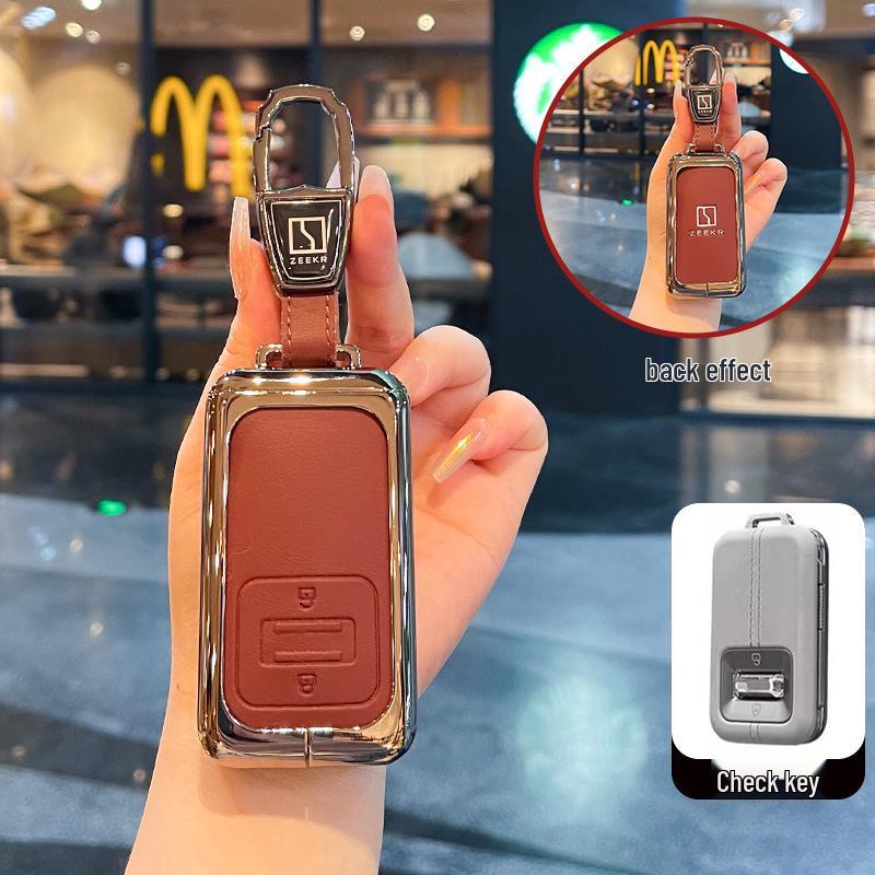 2026 Zeekr 9X Key Case - New Model Protective Shell & Car Key Bag
