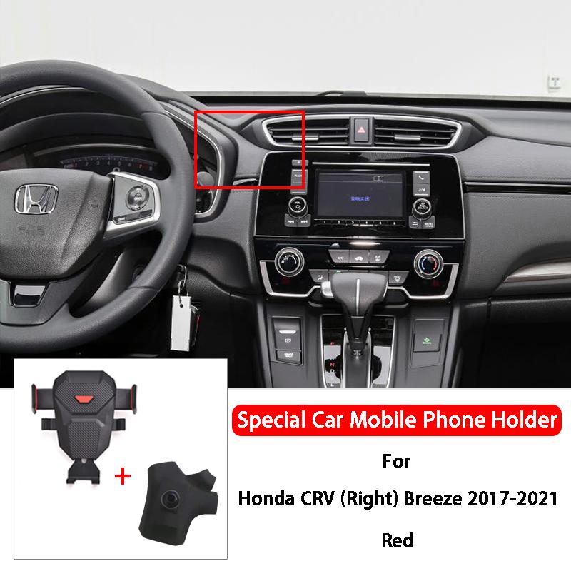 Car Air Outlet Bracket Support Mobile Phone Mount Cell Phone Holder For Honda CRV Breeze Avancler Car Styling Auto