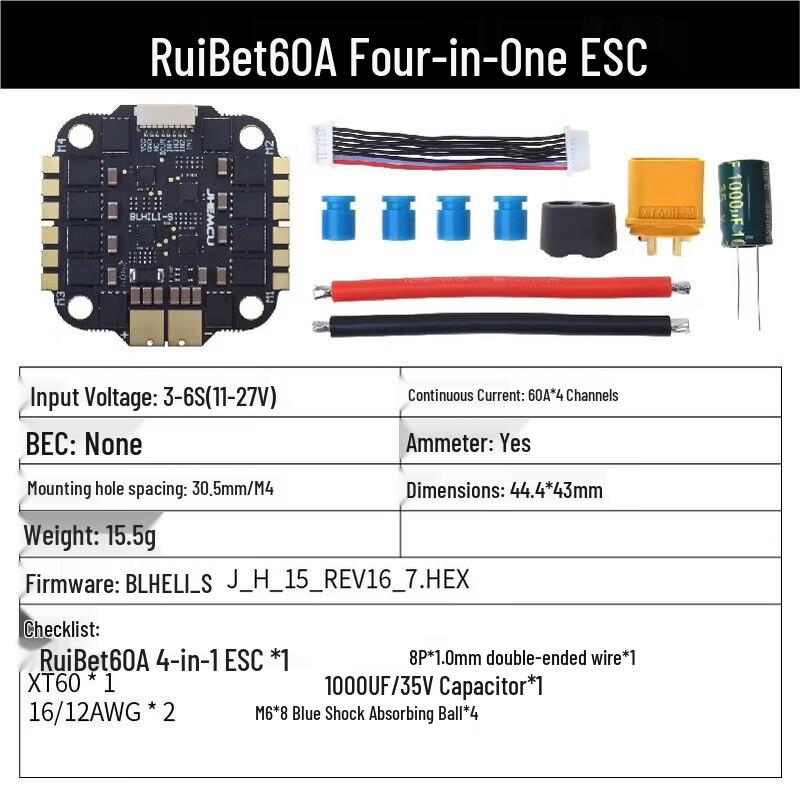 Yingbing Jinhang F7 FPV Flight Controller Stack