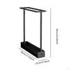 Metal Storage Rack 22.8x17.3x4.7inch Accessory for Collection Versatile Floor Standing