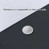 Solid Color Simple Leather Mouse Pad Anti-Slip Base Smooth Surface Portable Mat for Laptop PC Office Home Desk Decoration