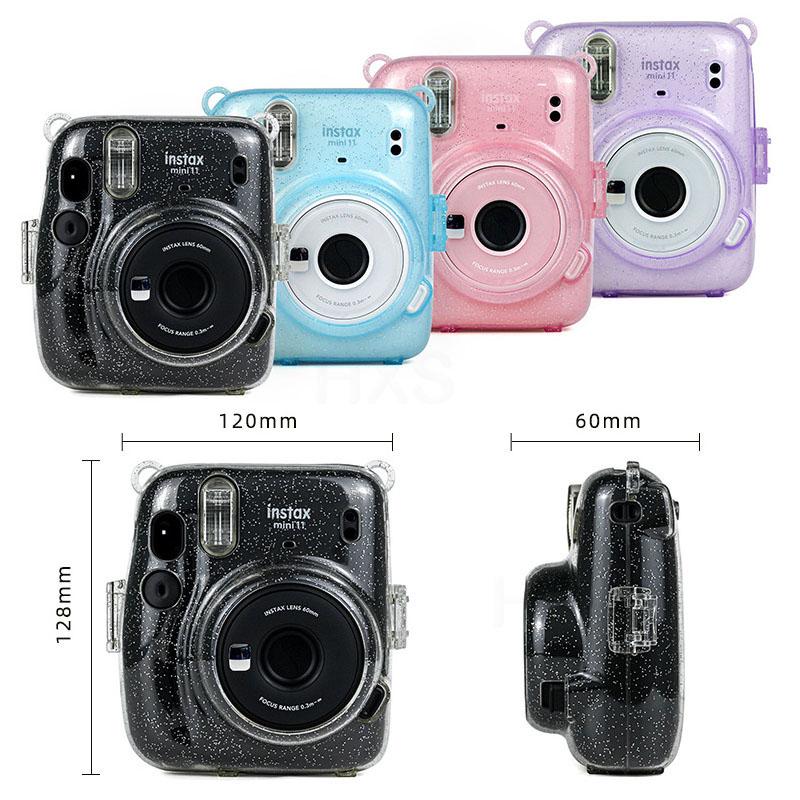 Fujifilm Instax Mini 11 Camera Accessories Bundle Kit Shoulder Bag Case 64 Pockets Photo Album Film Frames Filters Selfie Set
