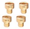 Jetsetmoto Mikuni Main Jet Set of 4 Round/Large Size (8x9)