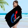 G-Gran-Turismo Bath Towel Microfiber Soft Water Absorbing Breathable For Girl Kids Decorative Cartoon Beach Towel