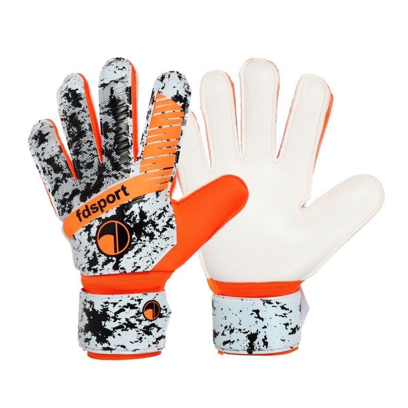 Youth Adult Soccer Goalkeeper Gloves With Latex Palm Grip Finger Protection Training Match Use