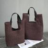 New Hand-Woven Oxford Cloth Women'S Shoulder Bag with Large Capacity Tote Bag Fashionable Mother Bag Popular Hot Selling