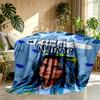 Custom Name Personalized Karol G Print Blanket, Home Decor, Bedroom, Sofa, Camping, Couch, Gifts for Birthday Christmas