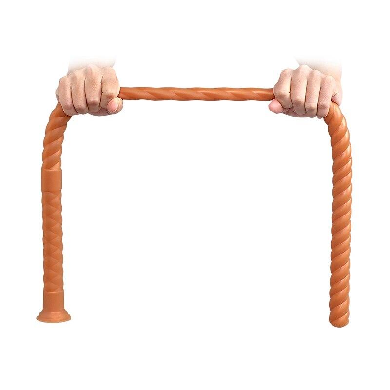80cm Obrovské Silikonové Dildo pro Anální Pěstování Anální Kolík Chastity BDSM Realistický Penis Otrok Pegging Femdom Cuckold Sex Hračky