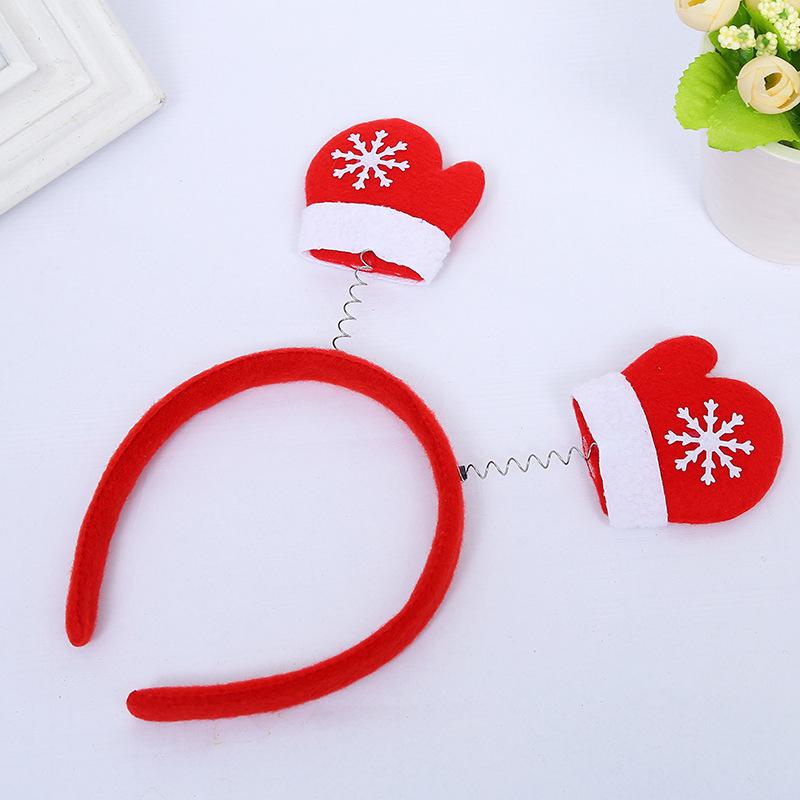 Christmas Decorations Old Man Snowman Deer Headband Christmas Gift Head Buckle Exquisite Christmas Hat Cartoon