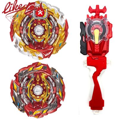 Laike Beyblade Burst Flame B-172 World Spriggan B172 Gyro with Launcher Handle Set