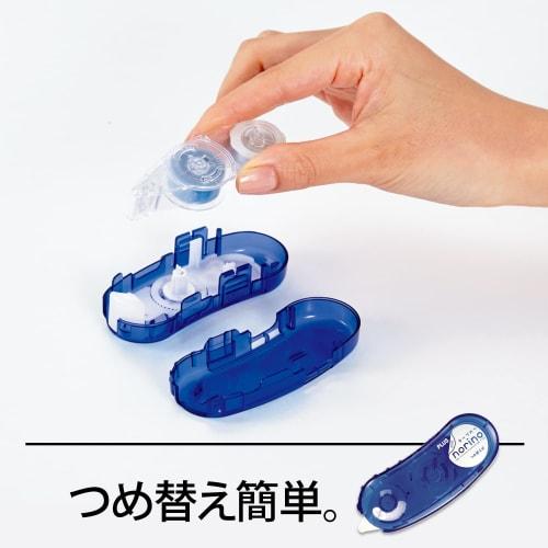 Plus Tape Glue Norinopod Firmly Stickable 8.4mm Economical 2 units + 2 refill tapes 54-345 x 2