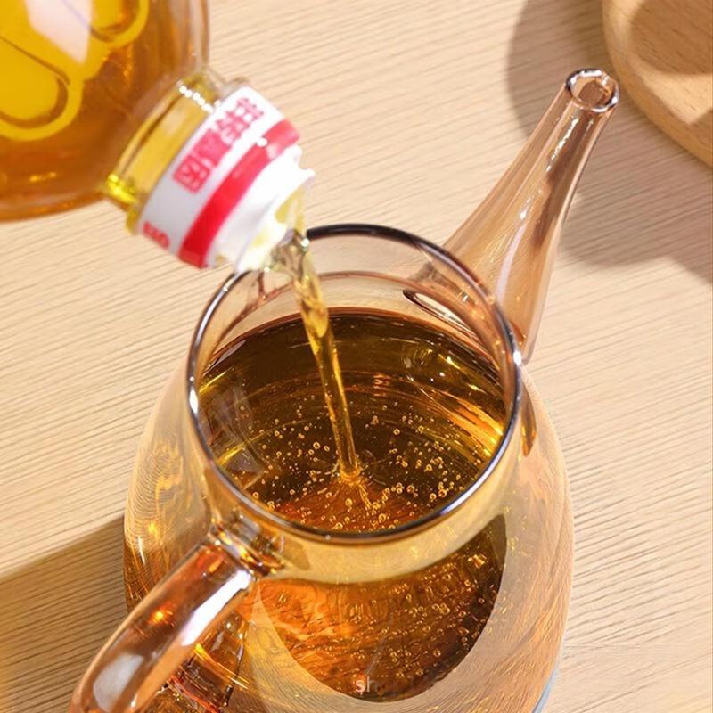 RuHan Glass Oil and Vinegar Dispenser 3-Piece Set